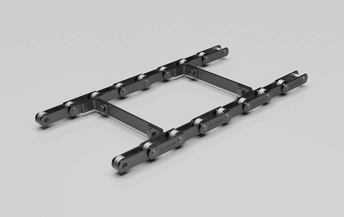 Twin Trace Roller Chains