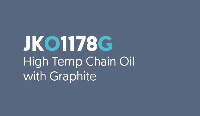 JKO1178G High Temp Chain Oil with Graphite