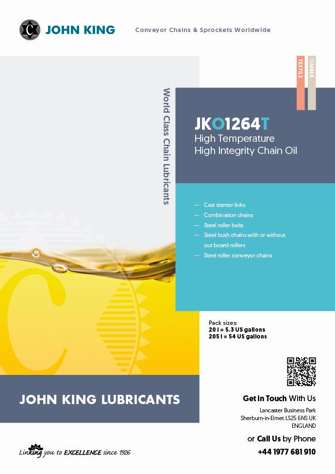 JKO1264T High Temperature  High Integrity Chain Oil