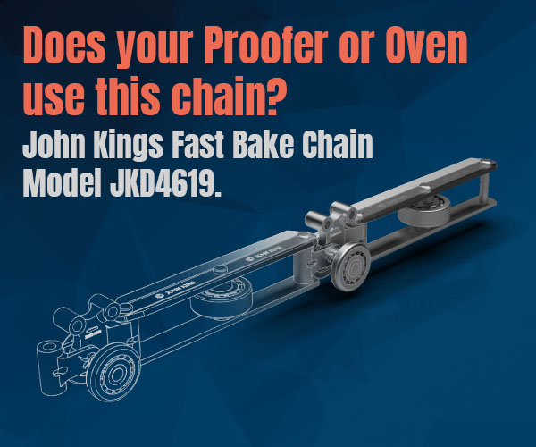 Does your Proofer or Oven use this chain? John Kings Fast Bake Chain – Model JKD4619.