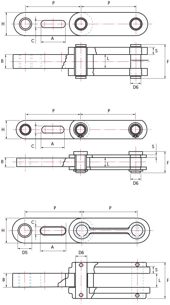 Diffuser Chains – Block and Bar Construction - drawing