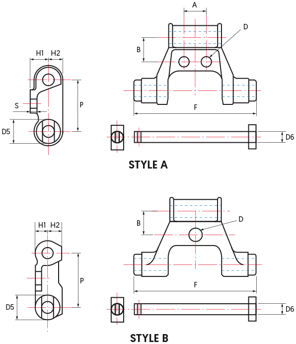 Cast Link Chains for Intercarriers and Sugar Mill applications - drawing