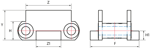 RHINO - Integral Cast M attachment