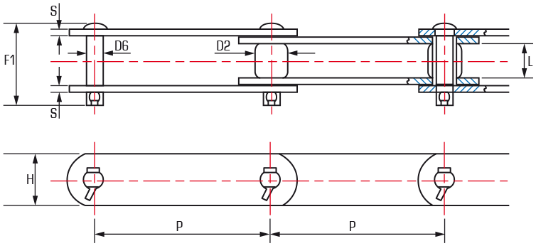 JKS810 Collector Chains